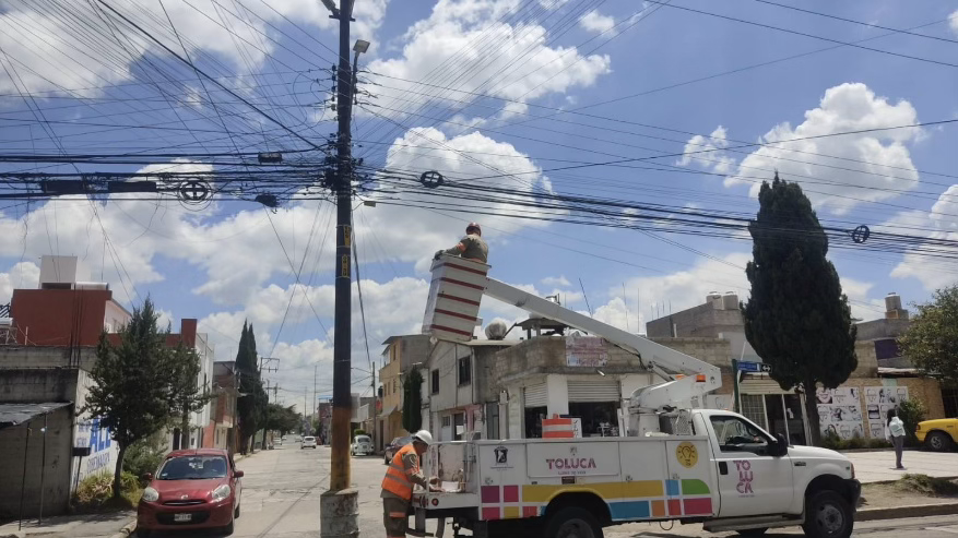 Alumbrado público Toluca